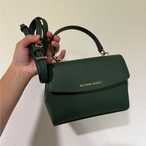 BRAND NEW WITHOUT TAGS Michael Kors Forest Green Mini Bag
